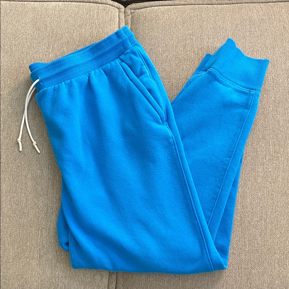 All in Motion Vibrant Blue Fleece Joggers